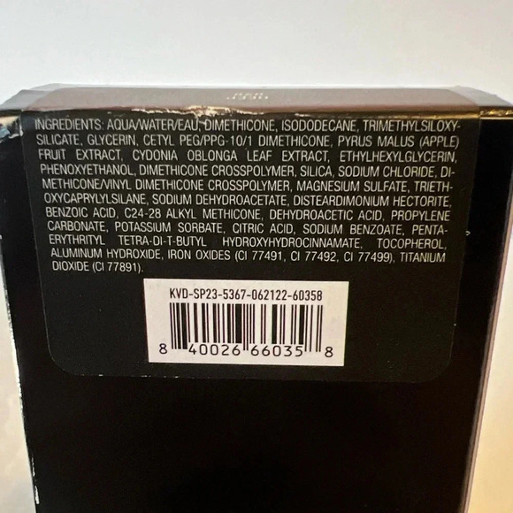 KVD Kat Von D Good Apple Full-Coverage Serum Foundation 098 Deep NIB - Picture 8 of 10